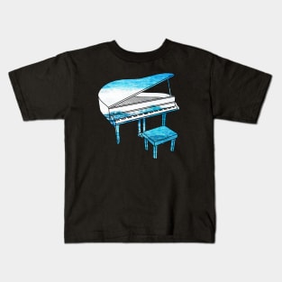 Ocean Piano Kids T-Shirt